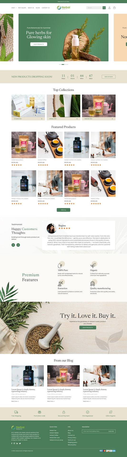 D-Herbal Home Page