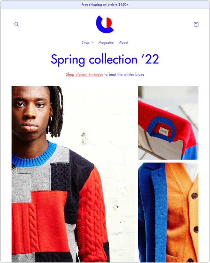 Colorblock Theme