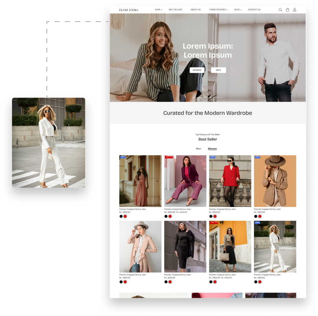 Ekamy_Looks__hero_section
