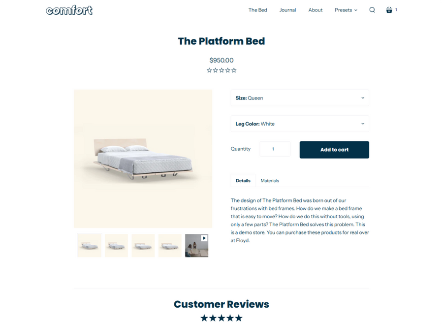 Product Page