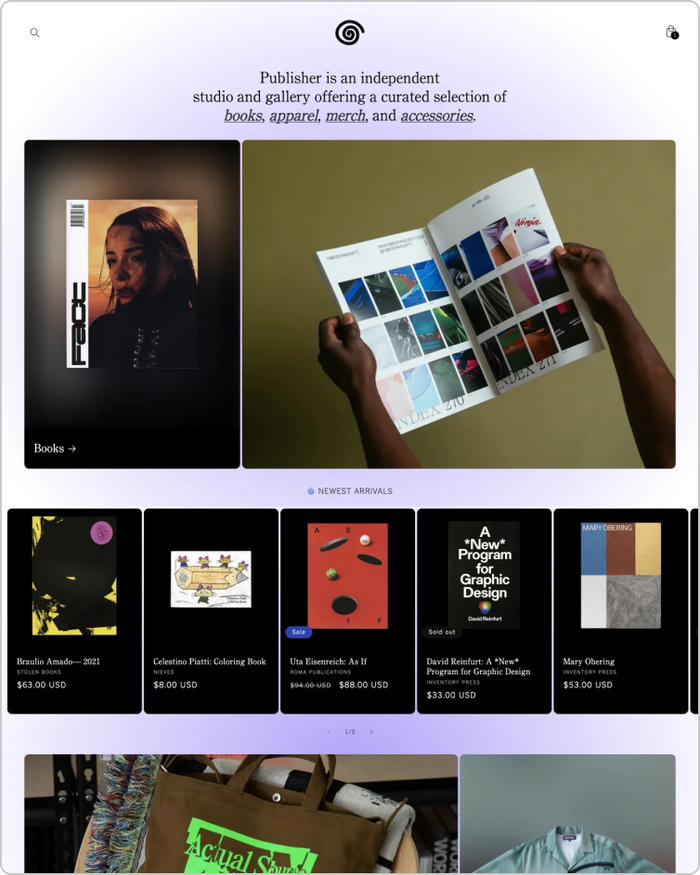Publisher Theme