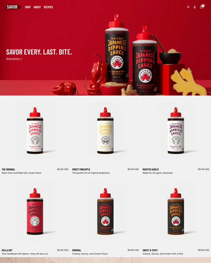 Savor Theme
