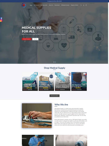 USA-Medical-Supply-Store-Tests-Masks-Gloves-Protective-Gear