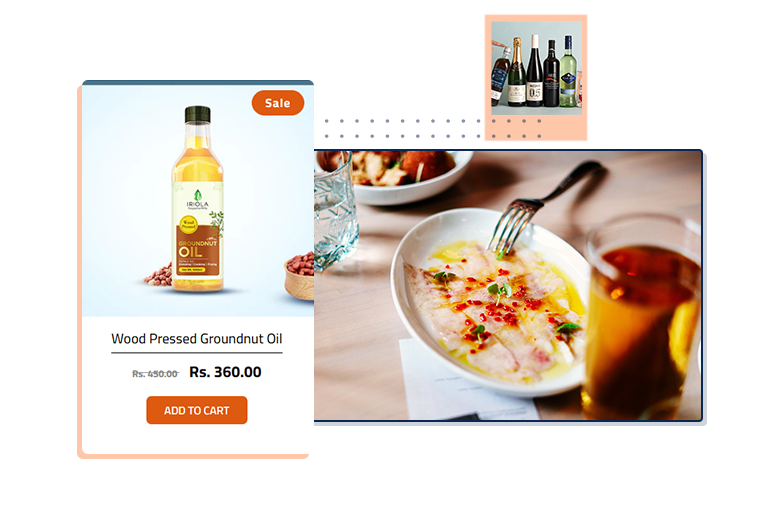 Shopify Solution for food / beverage Industry India