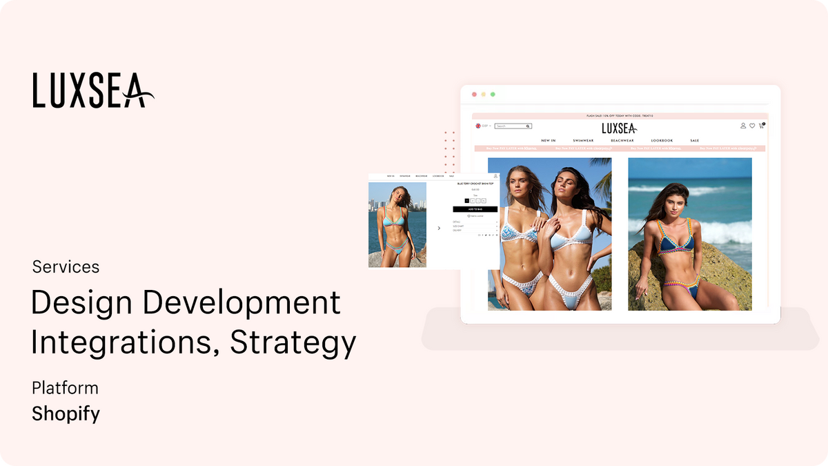 Luxsea Swimwear - Shopify Store for Swim Wear Brand